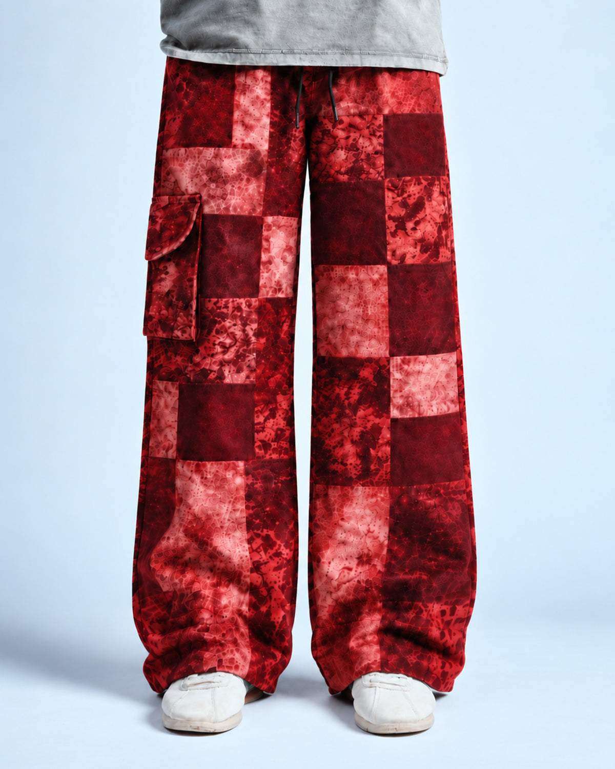 Crimson Mosaic* Street Wide leg #7