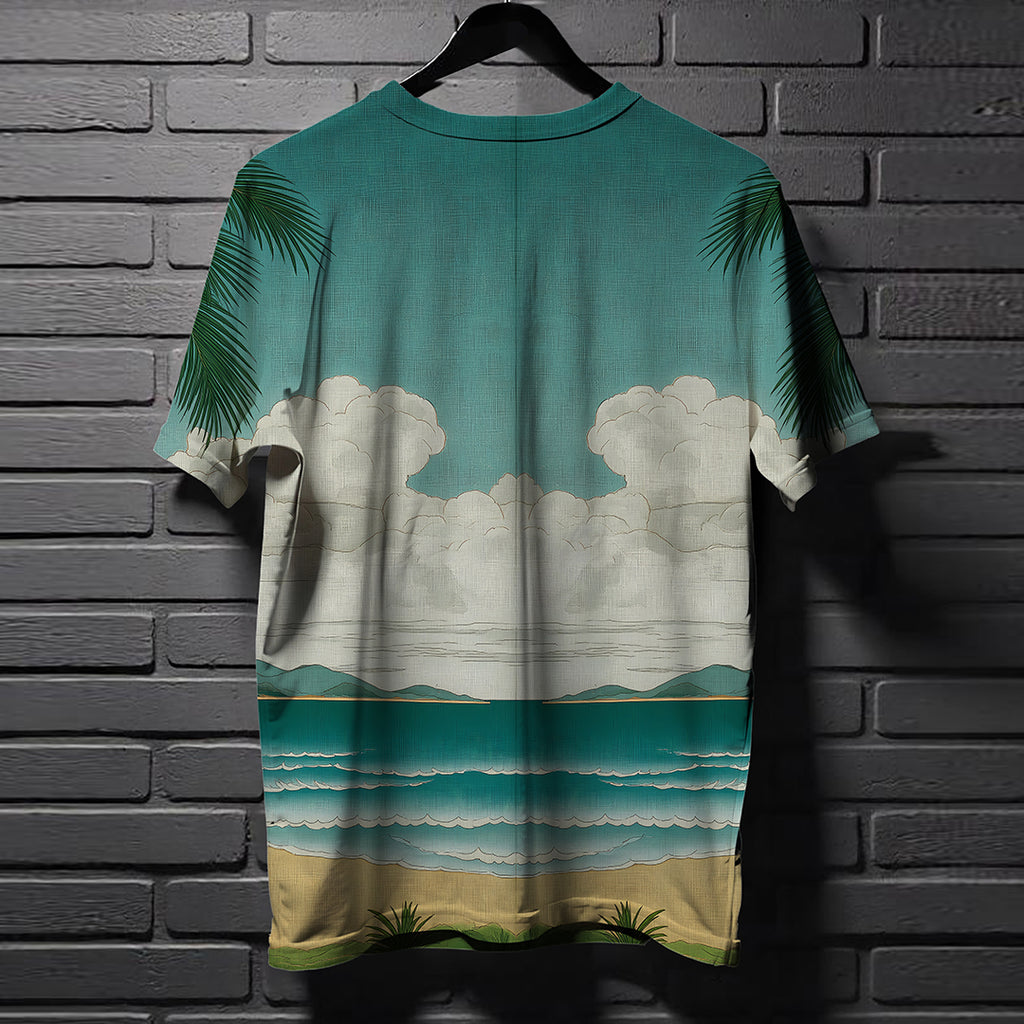 All Over Printed  Tee#222