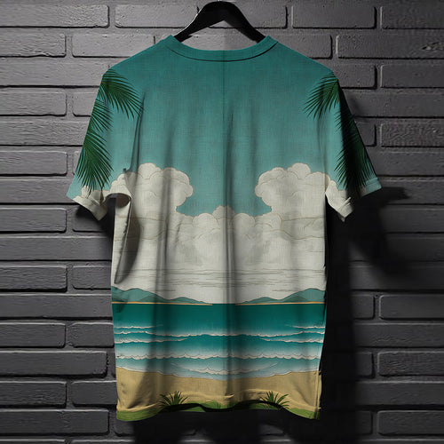 All Over Printed  Tee#222