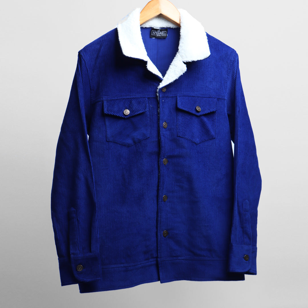 Corduroy Shacket For Men #3