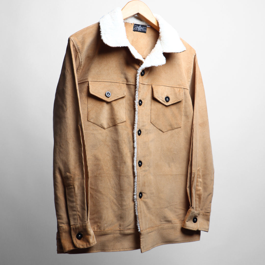 Corduroy Shacket For Men #1