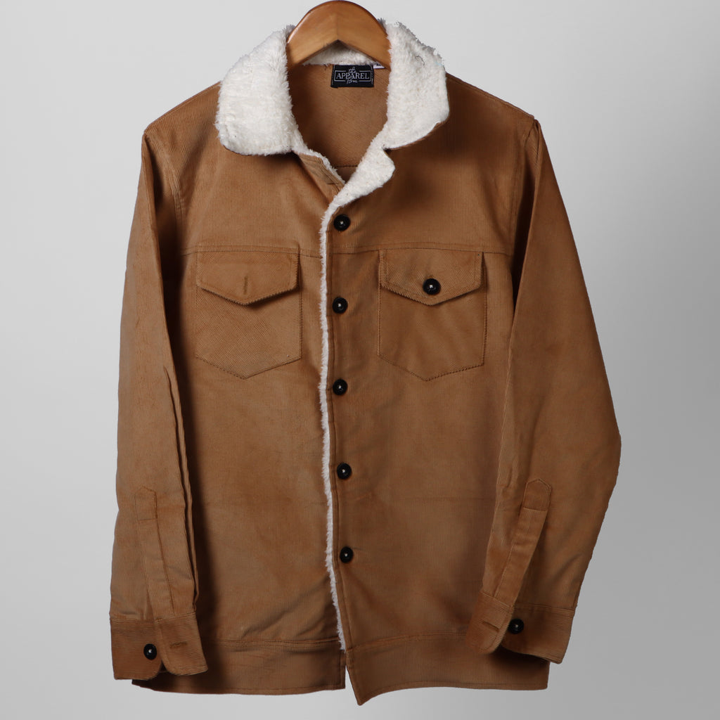 Corduroy Shacket For Men #1