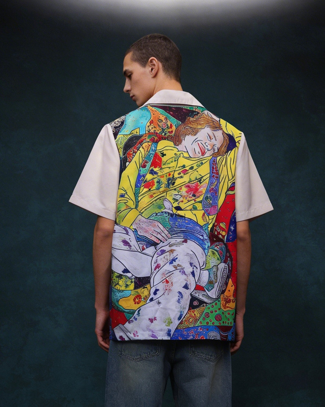 Dreamer Cuban Collar Shirt #289