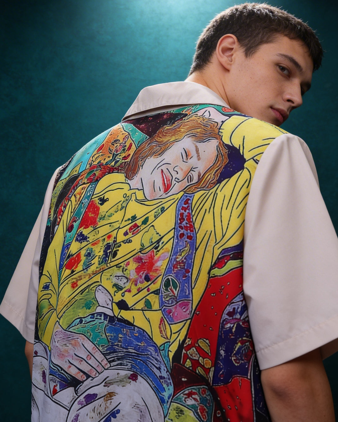 Dreamer Cuban Collar Shirt #289