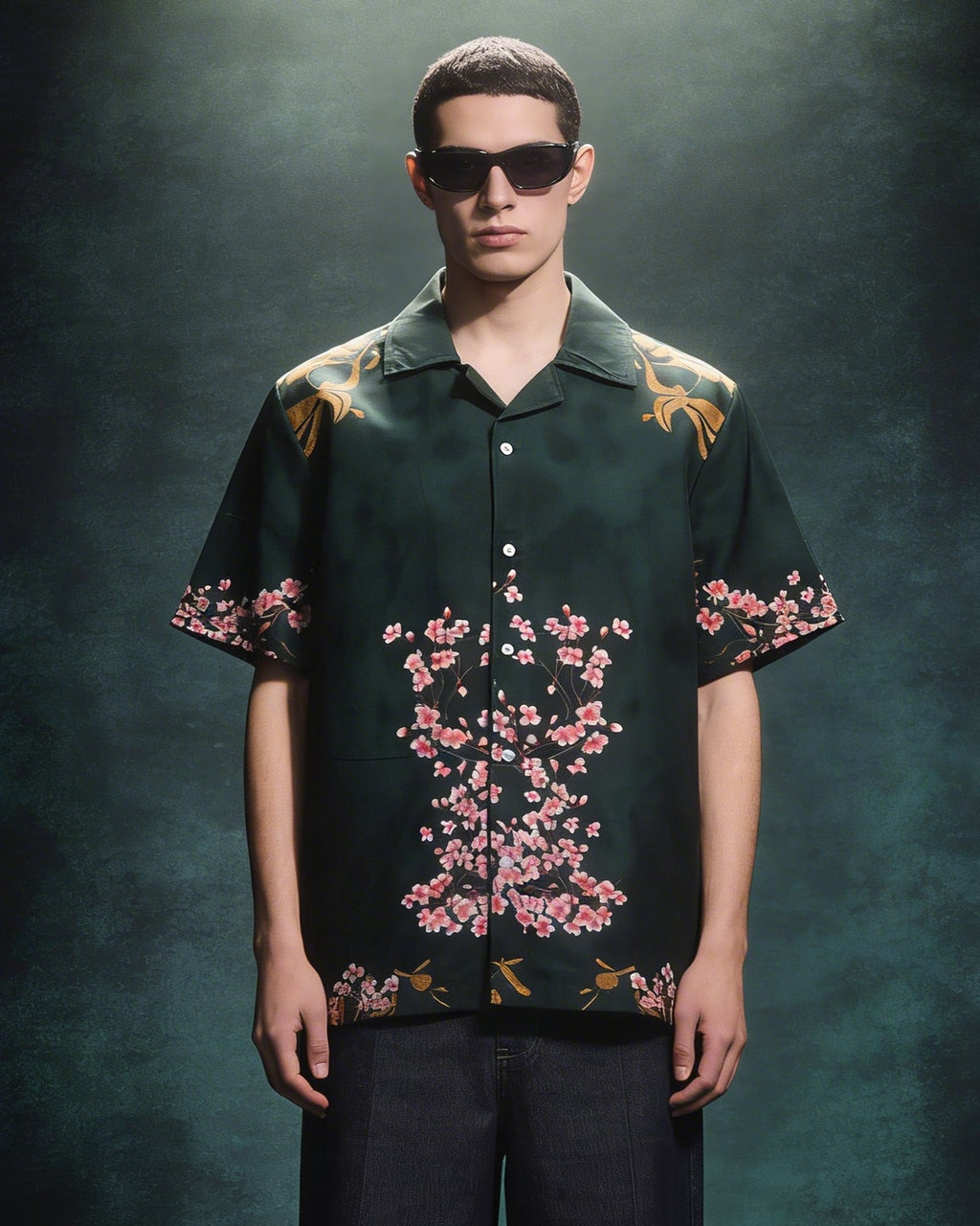 kenjutsu Cuban Collar Shirt #291