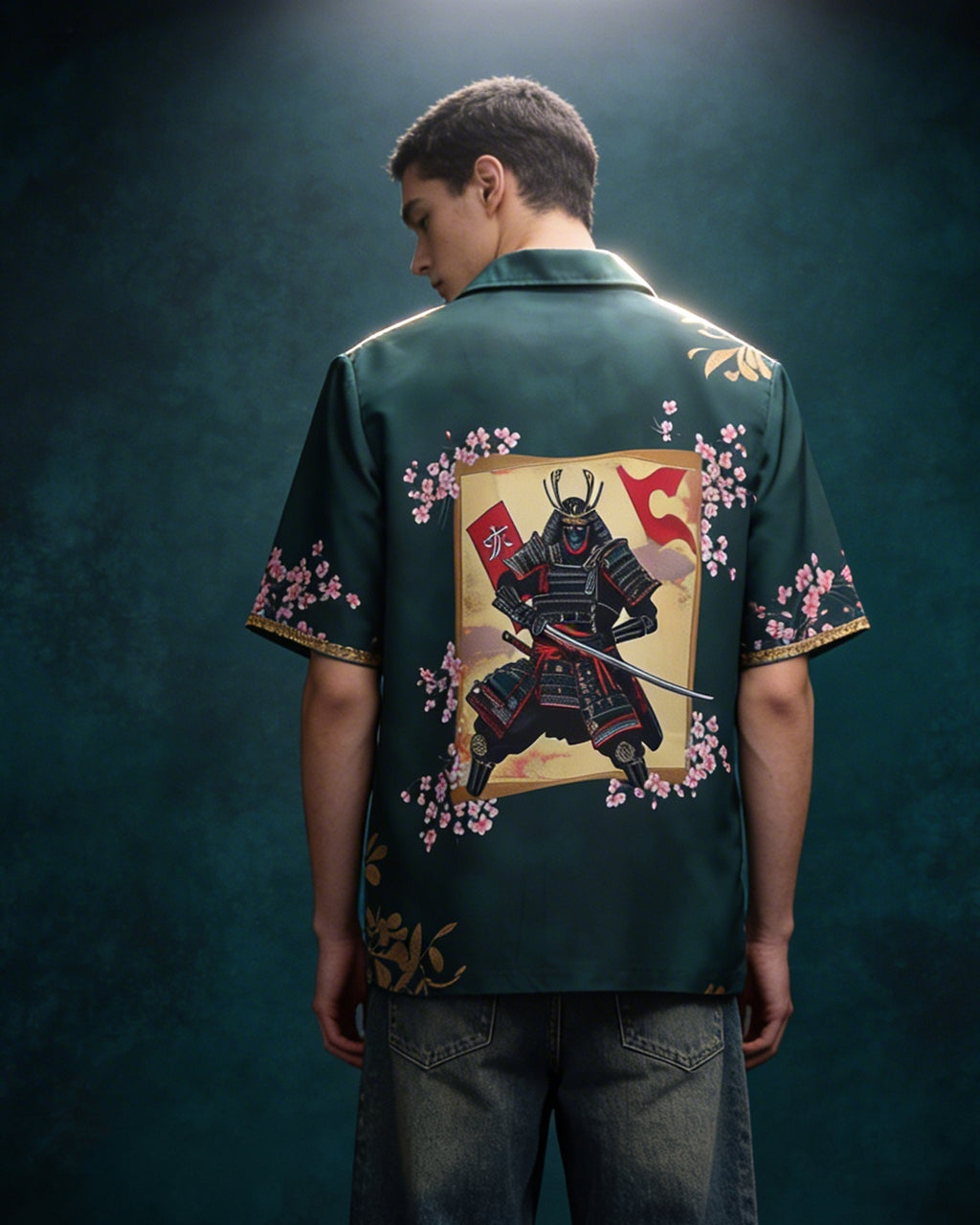kenjutsu Cuban Collar Shirt #291