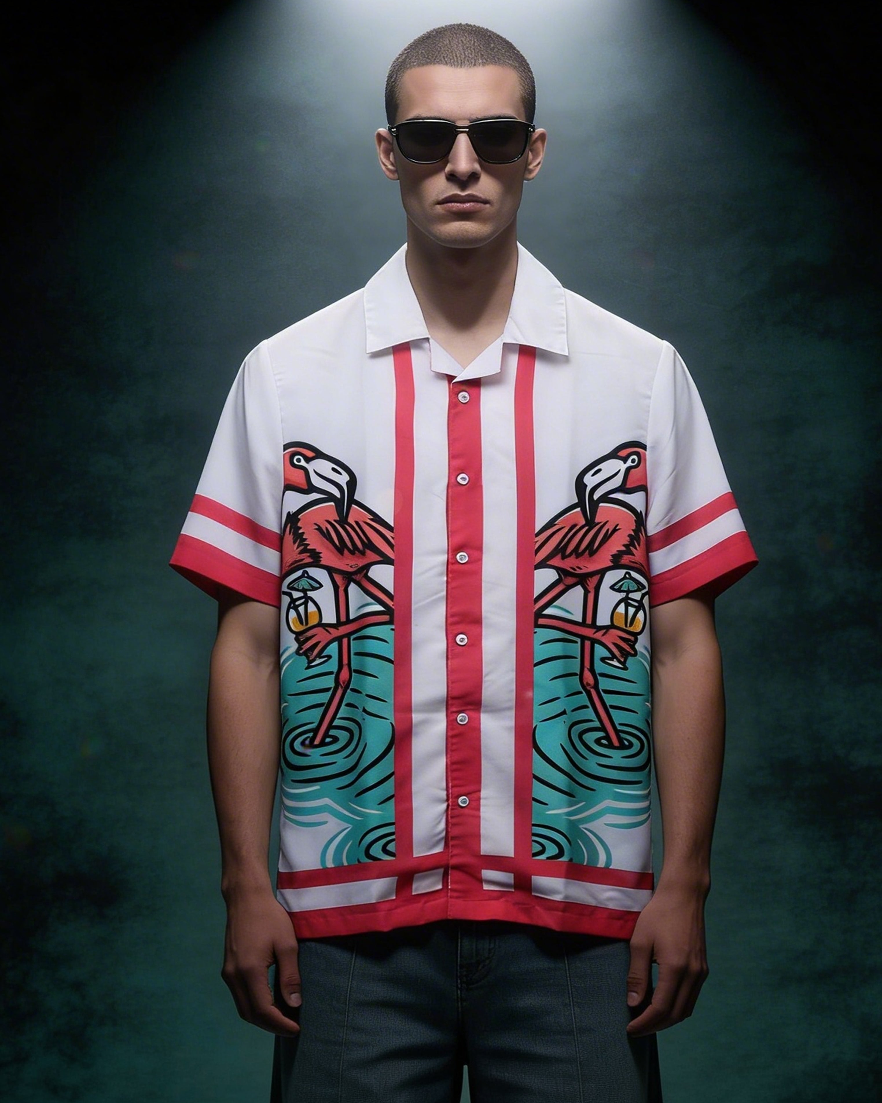 Cuban Collar Shirt #287