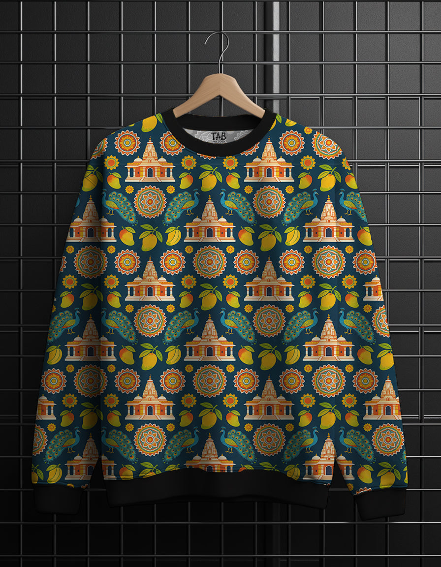 ALL OVER PRINTED * Sweatshirt #74