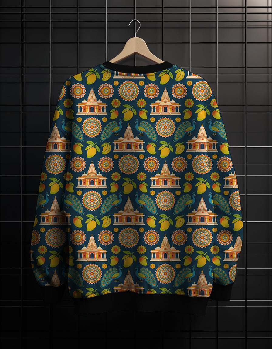 ALL OVER PRINTED * Sweatshirt #74