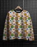 ALL OVER PRINTED * Sweatshirt #77