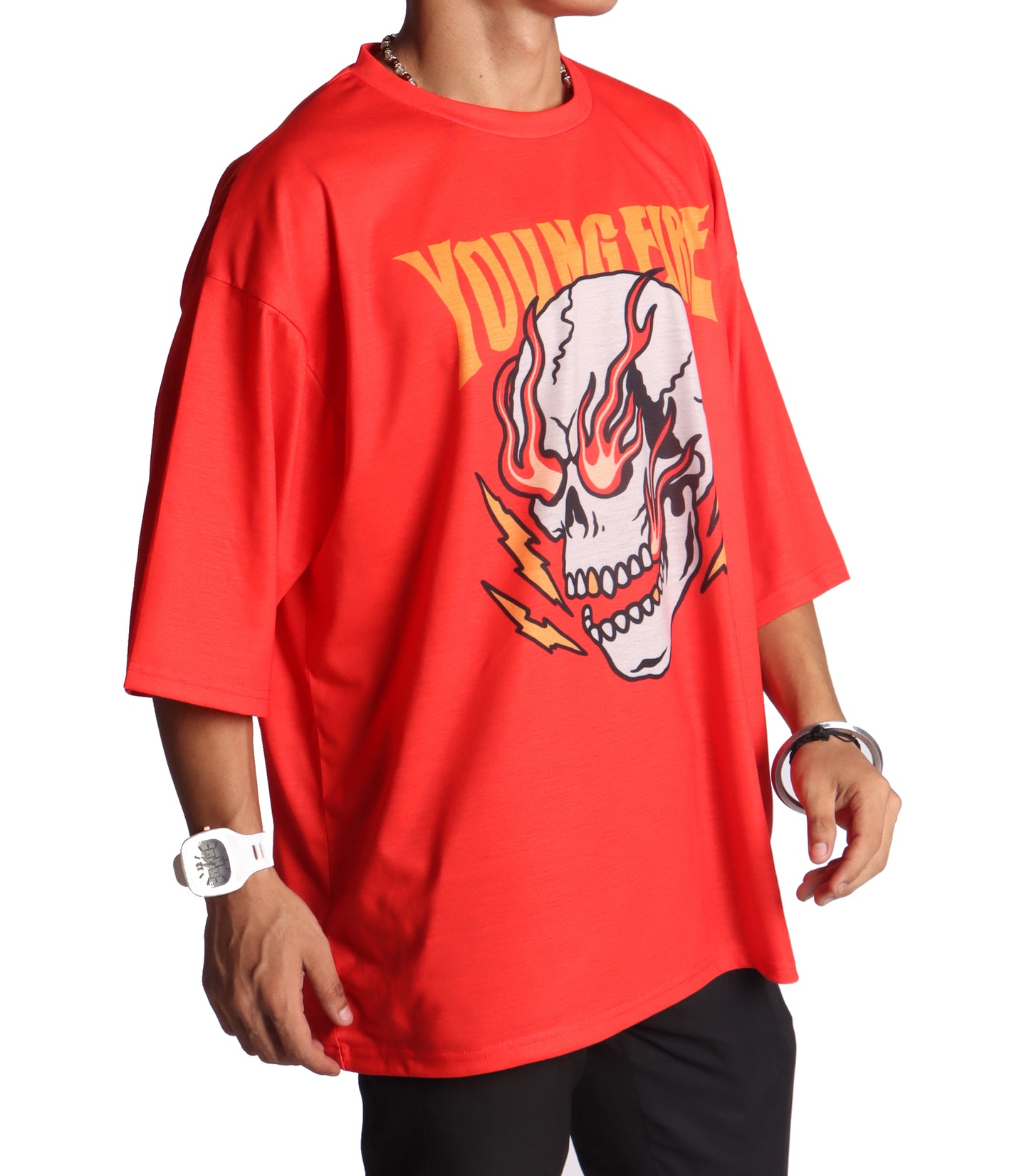 YOUNG FIRE OVERSIZE TEE#3