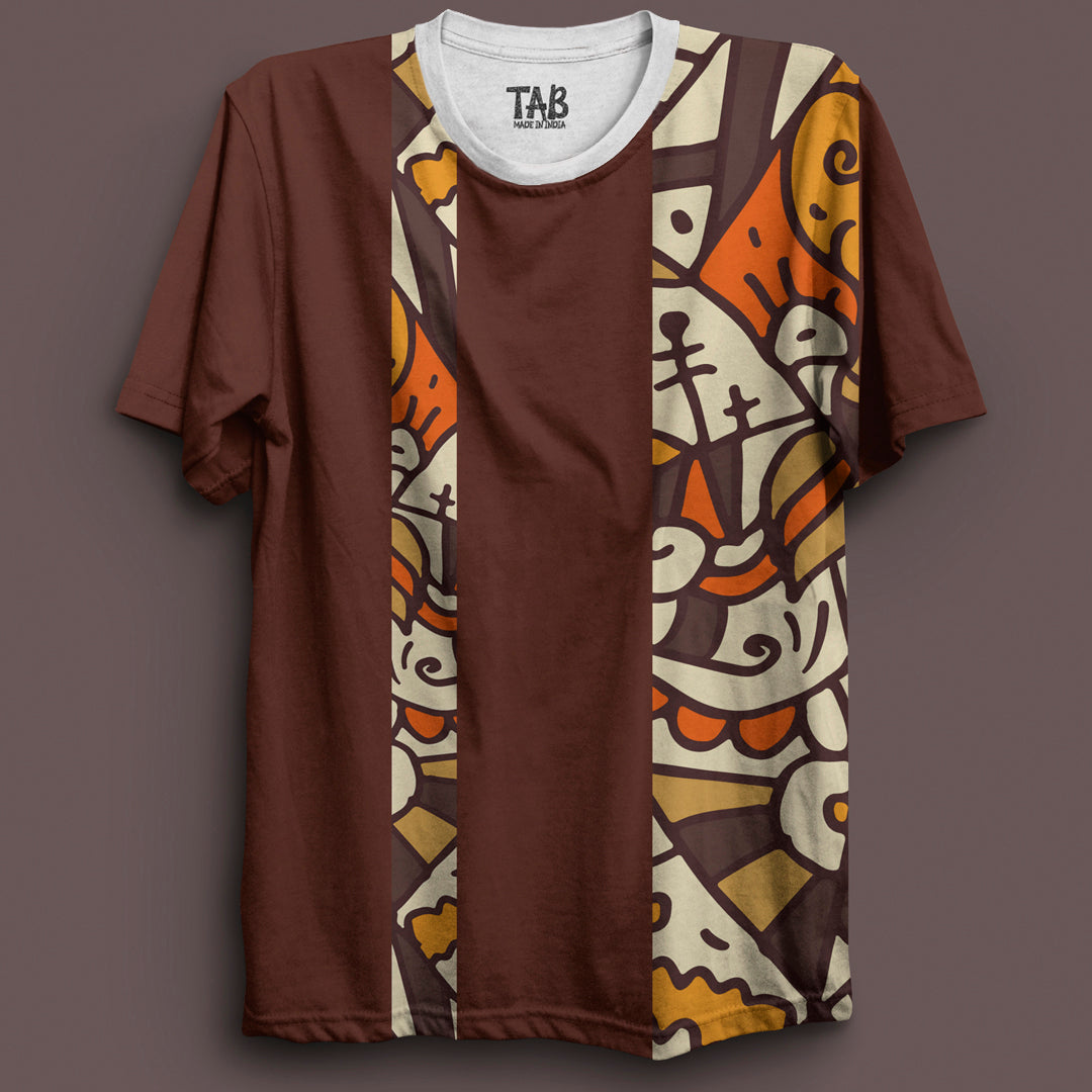 Sohrai - All Over Printed Tee#146