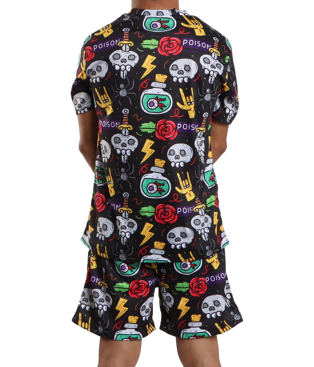 Poison Men's Co-Ord Set#18