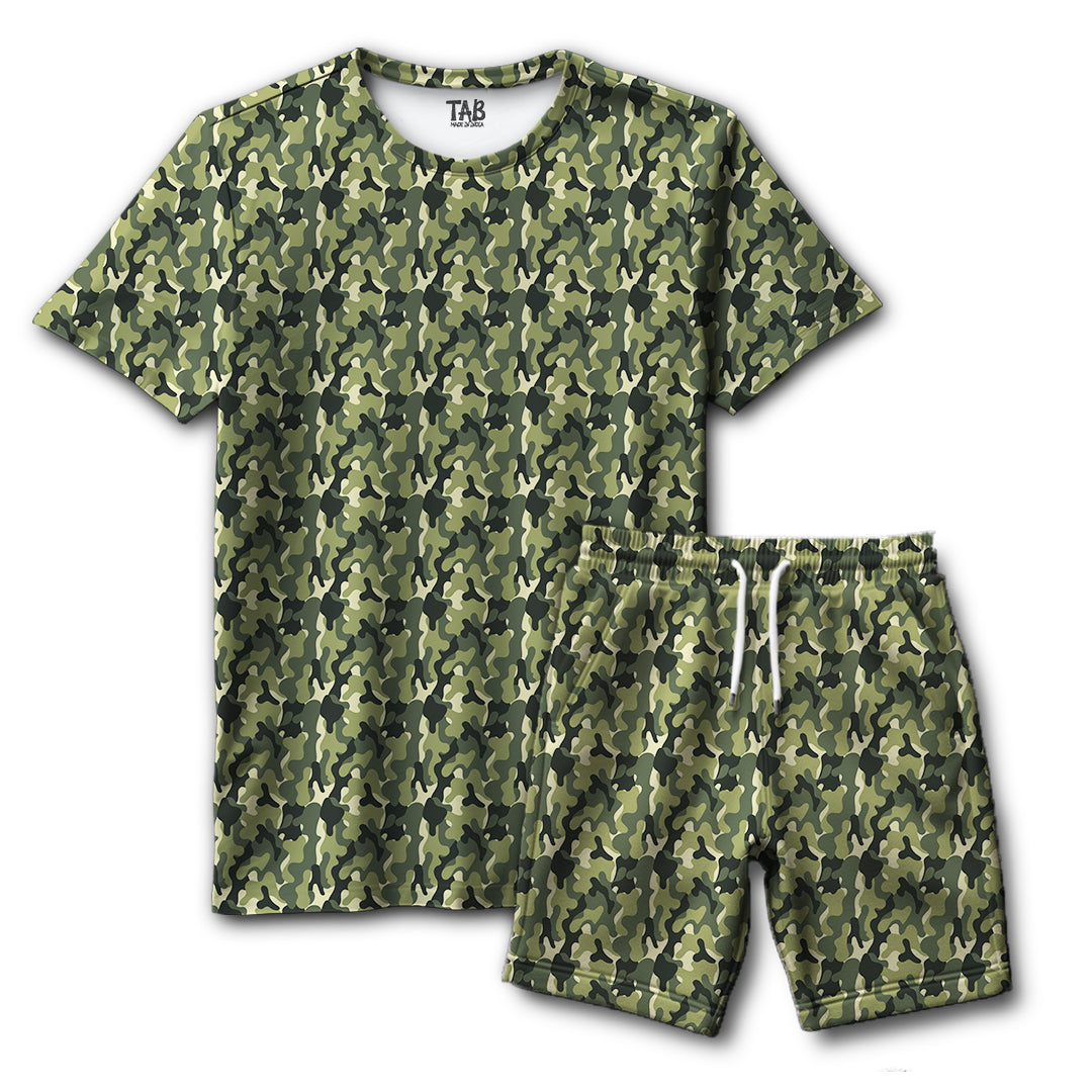 Men's Tee & Shorts Co-Ord Set#35