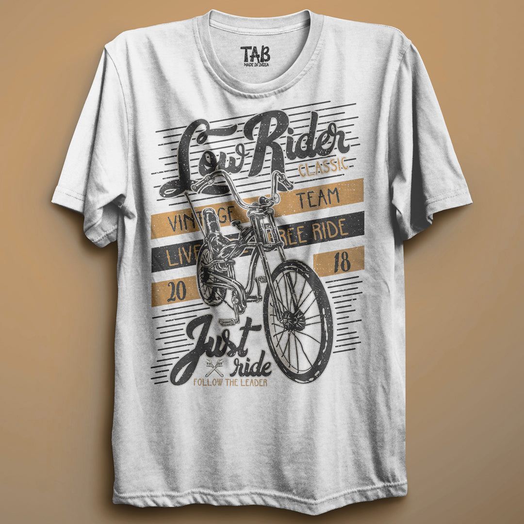 Just ride - Printed Tee#4