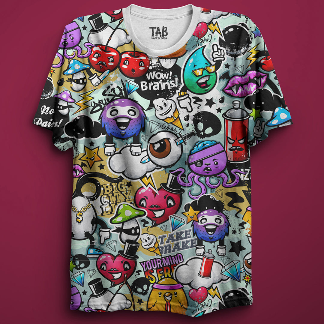 All Over Printed Tee#18