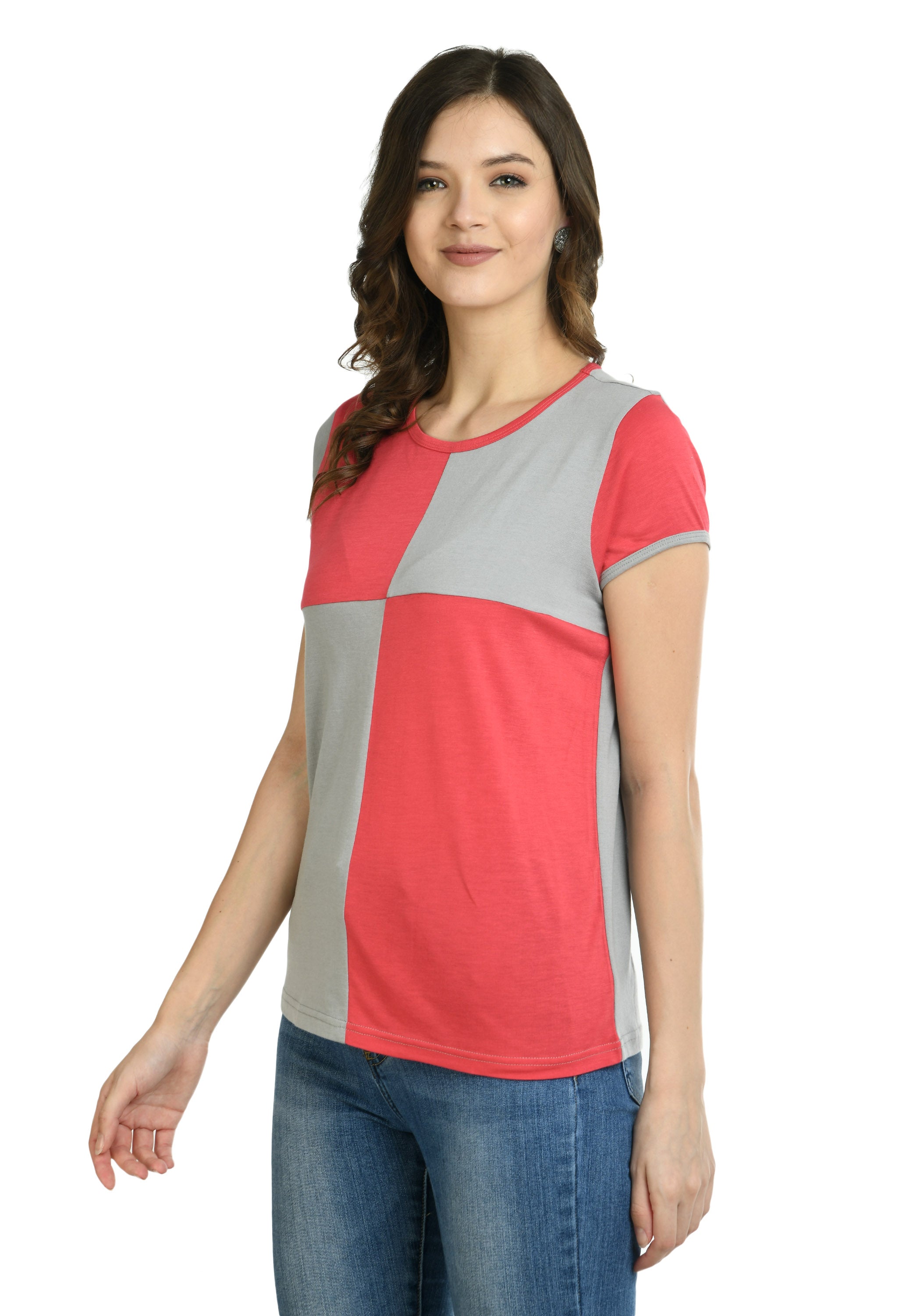 Womens Cut & Sew Tee#1