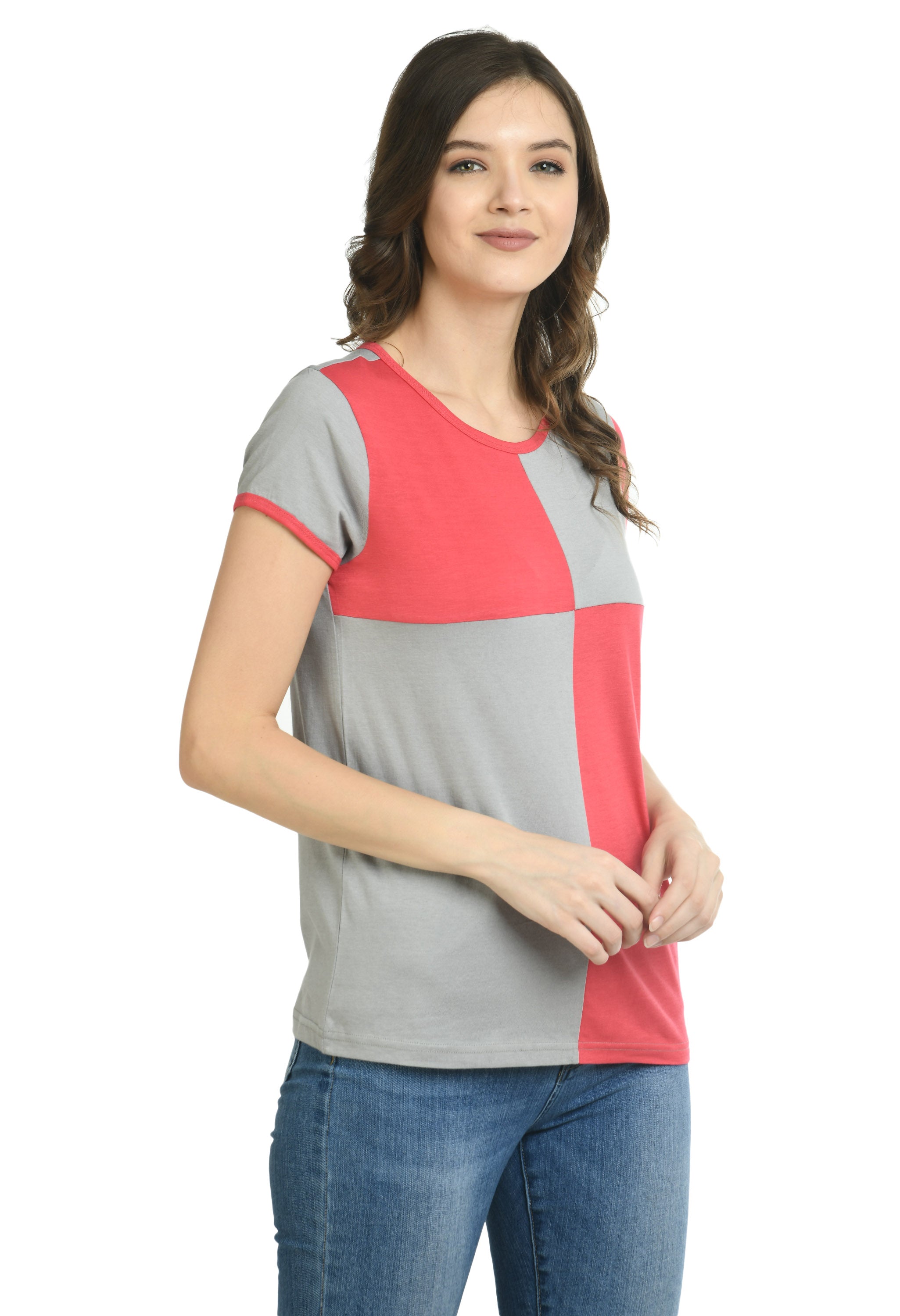 Womens Cut & Sew Tee#1