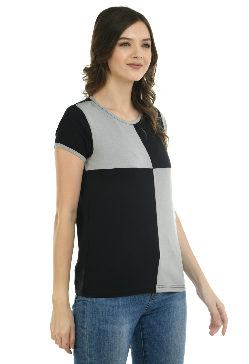 Womens Cut & Sew Tee#5