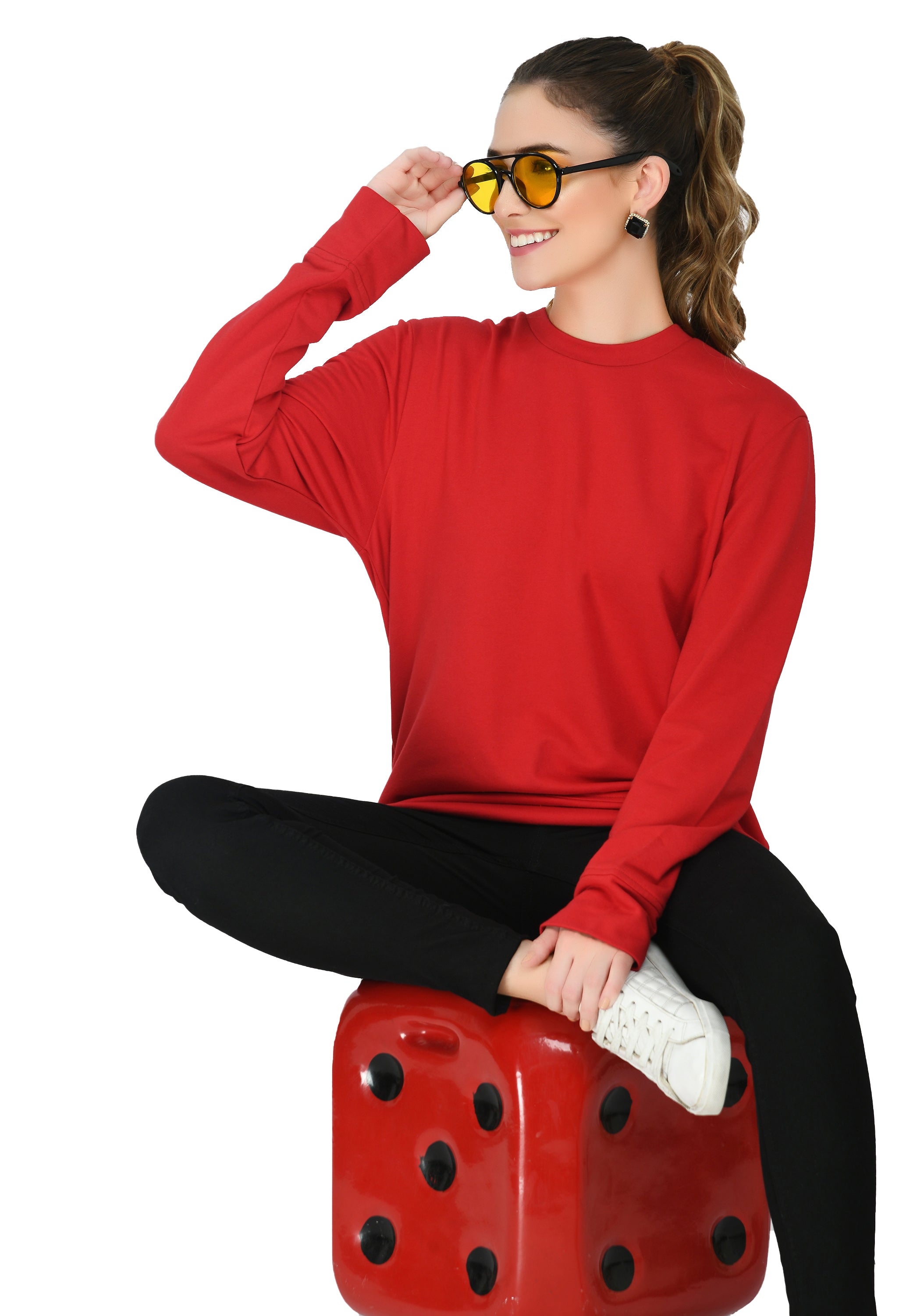 Round Neck Sweatshirt#5