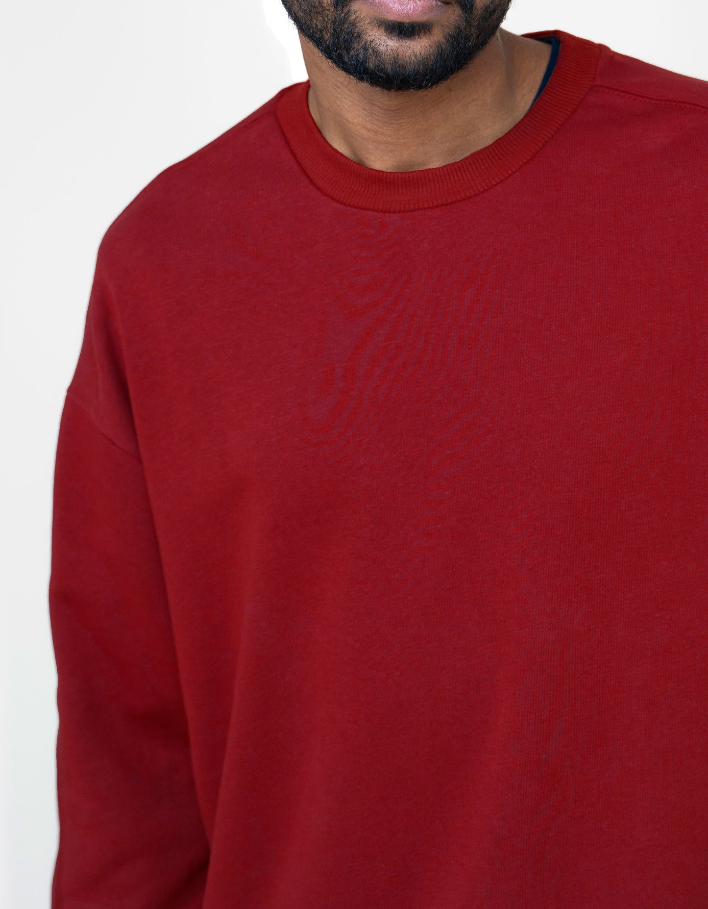 Crimson Solid Sweatshirt#6
