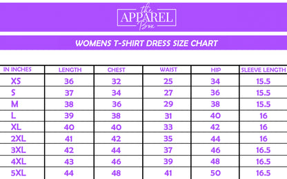 Printed Short Sleeve Pocket T-shirt Dress#7