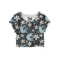 Printed Crop Top#11