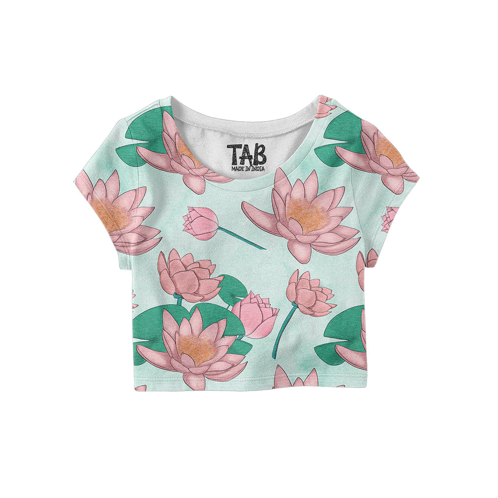 Printed Crop Top#12