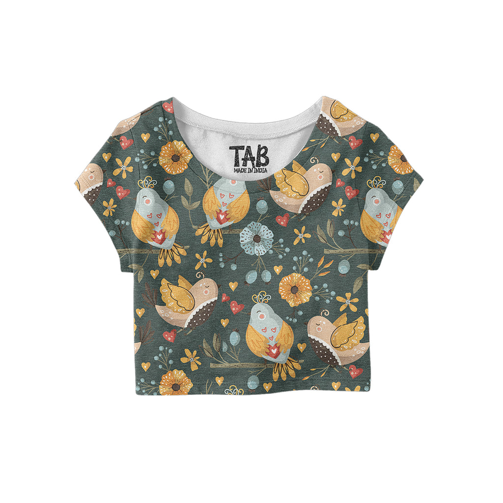 Printed Crop Top#1