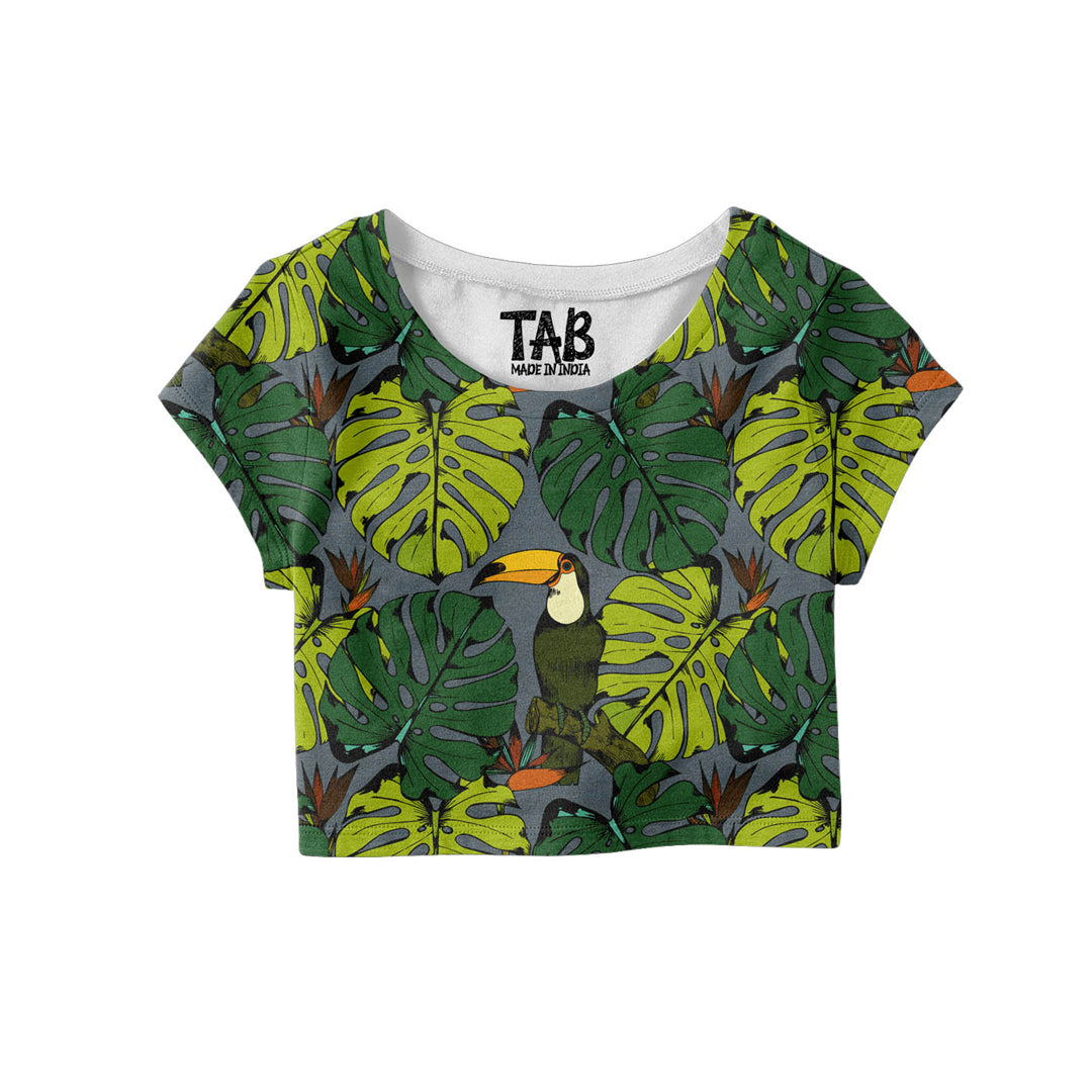 Printed Crop Top#14