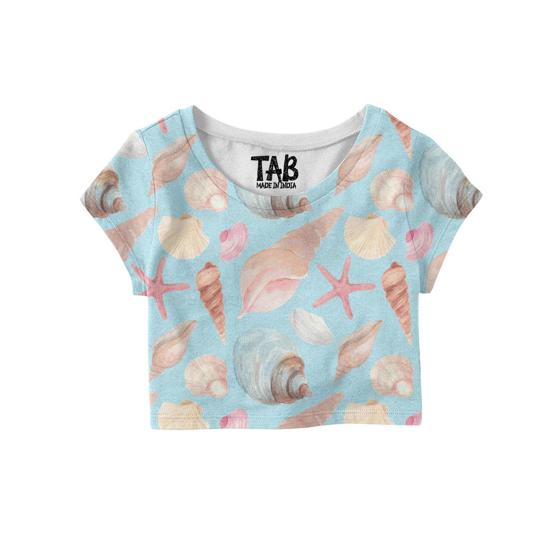 Printed Crop Top#15