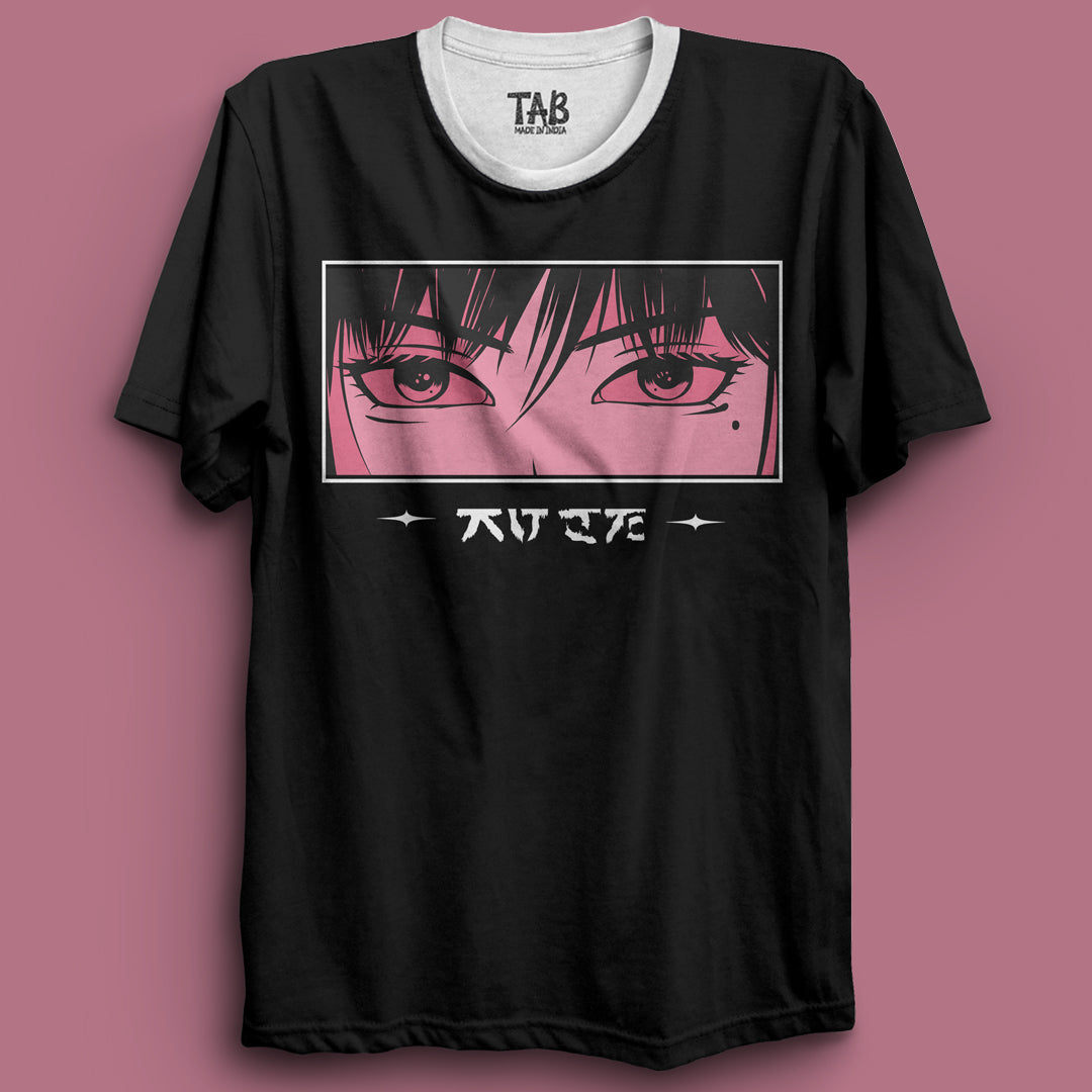 Kawaii eyes - Printed Tee#162
