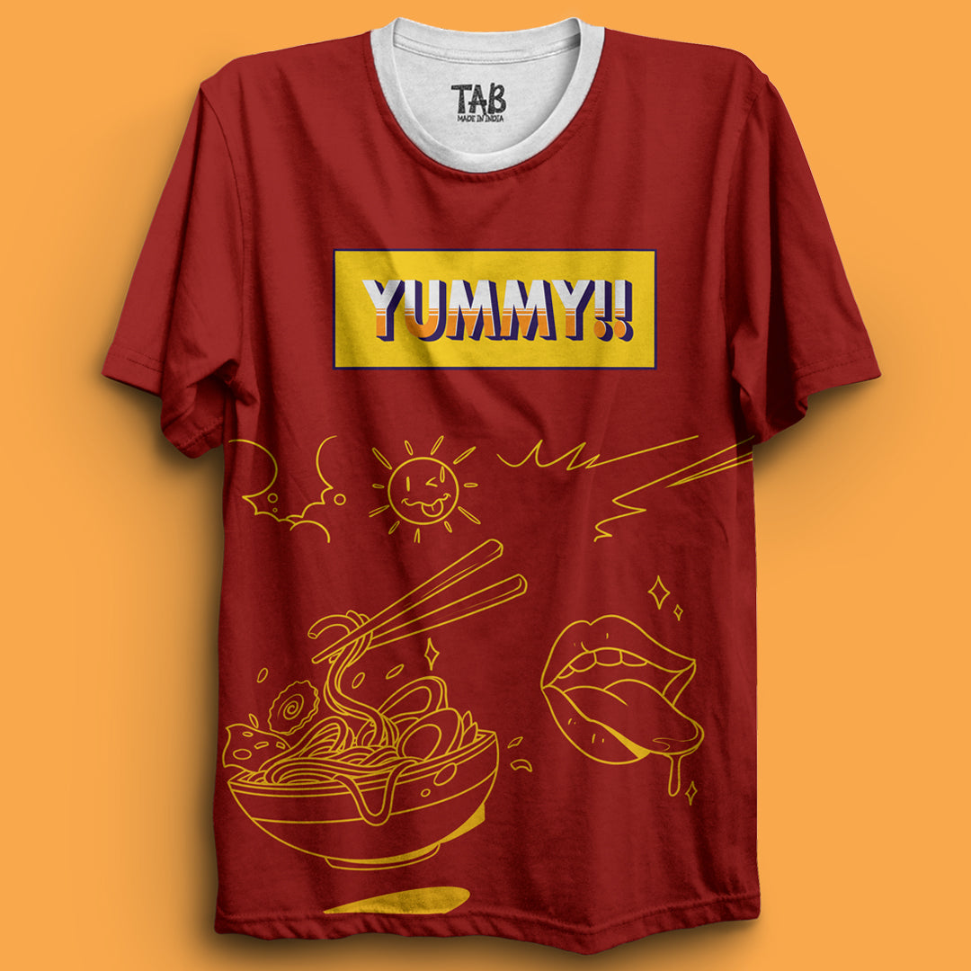 sizzling - All Over Printed Tee#168