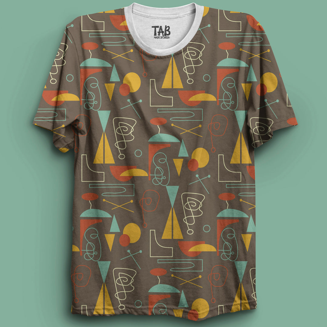 Tiki - All Over Printed Tee#147