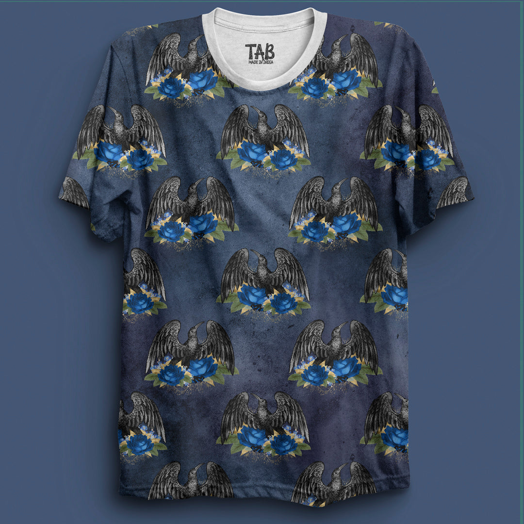 Crest - All Over Printed Tee#151